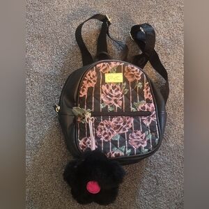 Luv Betsey By Betsey Johnson Mini Floral Backpack